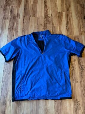 Adidas Men's Half-Zip Windshirt - Blue